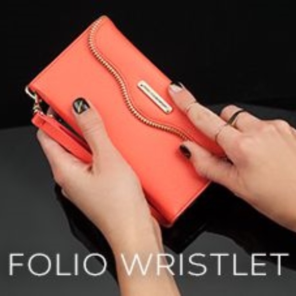 REBECCA MINKOFF Leather Case-Mate Wristlet - Picture 3 of 7